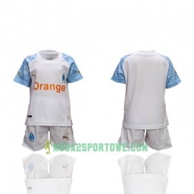 Koszulka Olympique Marsylia Dziecięcy Domowe Stroje Piłkarskie 2018/19 Krótki Rękaw